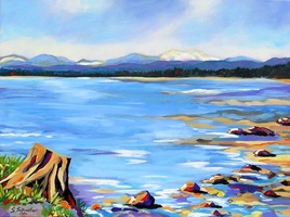 Where the River Meets the Ocean - SOLD